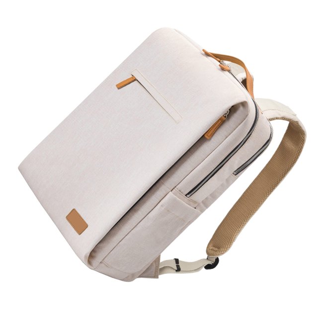 Soidarity Bolsa de viaje moderna y segura para mujer: bolsa de viaje de gran capacidad de poliéster expandible, liviana y organizada Mochilas de mochilero Marrón claro