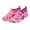 Hot Pink2, variant on FINALGANG Boy Girl New Sneakers Cartoon Dinosaur Print Breathable Stretch Shoes Soft Soled Beach Shoes With Easy-Clean Modern Design