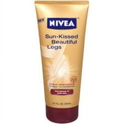 Nivea Sun Kiss Legs Lotn Med-dk 6.7 Oz