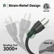 thumbnail image 5 of Cable de extensión PLUGTUL Outdoor, impermeable, calibre 16/3, 25 pies, 5 of 8