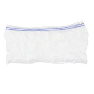 HANSILK Disposable Maternity Knickers Mesh Maternity Knickers After Birth  for Women Washable Hospital Panties C-Section Recovery Postpartum Underwear  (5Pcs) XXL White