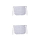 thumbnail image 2 of Wosthever Delantal Cocina Moderna Medio Delantal con Bolsillo Blanco 2piezas, 2 of 6