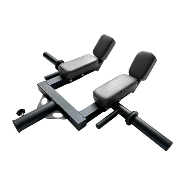 Mango de para prensa de hombros multifunción para gimnasio en casa, entrenamiento de abdoles de cuerpo completo Negro