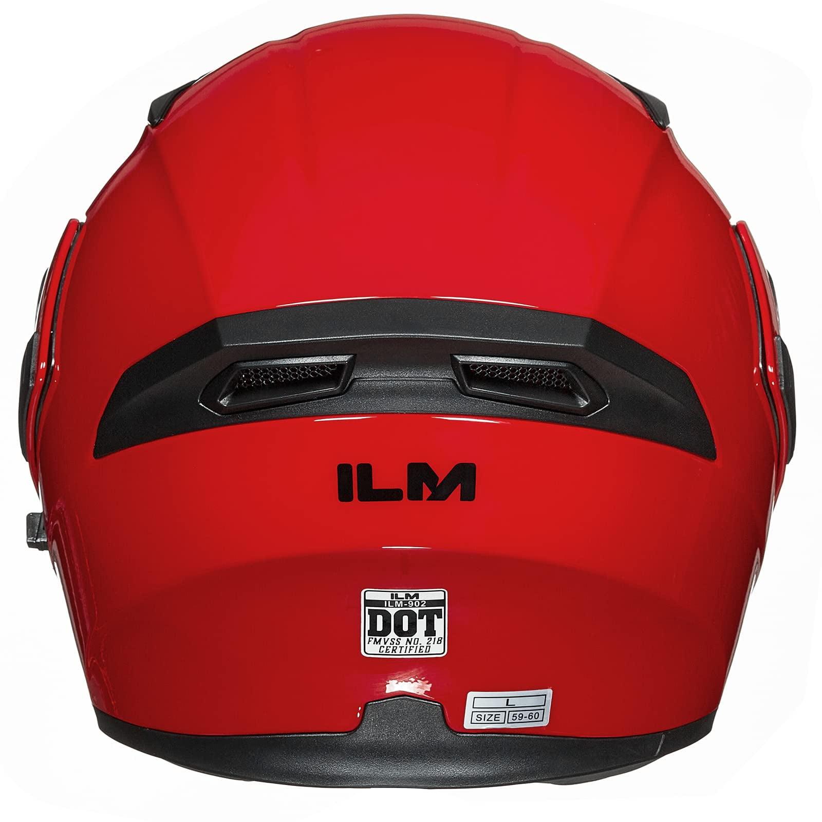 ILM Motorcycle Dual Visor Flip up Modular Full Face Helmet DOT Model 902/902L