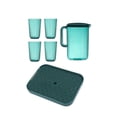 thumbnail image 3 of Fridge Pitcher with Lid Portable Water Bottle, 2L Beverage Pitcher Ice Tea Pitcher for Beverage Cold Drink Coffee , 6Pcs Green, 3 of 8