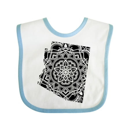 

Inktastic Arizona Silhouette Mandala Gift Baby Boy or Baby Girl Bib