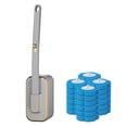thumbnail image 1 of Bathroom Cleaning System with Disposable Heads and Included Brush for Deep Fresh Bathroom Hygiene and Easy Rinse, 1 of 6