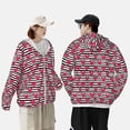 thumbnail image 4 of Lsque Hearts And Lines UPF 50+ Lightweight Sun Protection Men's Women's Long Sleeve Shirt, Hoodie Performance -X-Large, 4 of 9