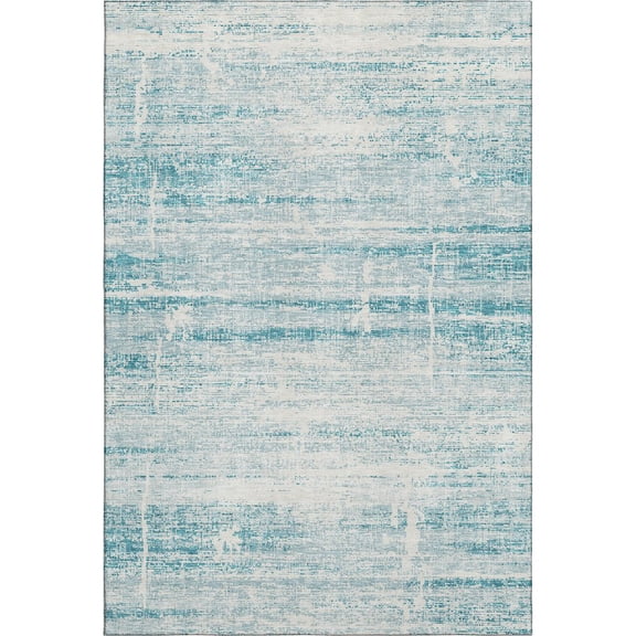 Dalyn Rugs Premium Machine Washable Mayfield AMF747 Teal 5' x 7'6" Rug