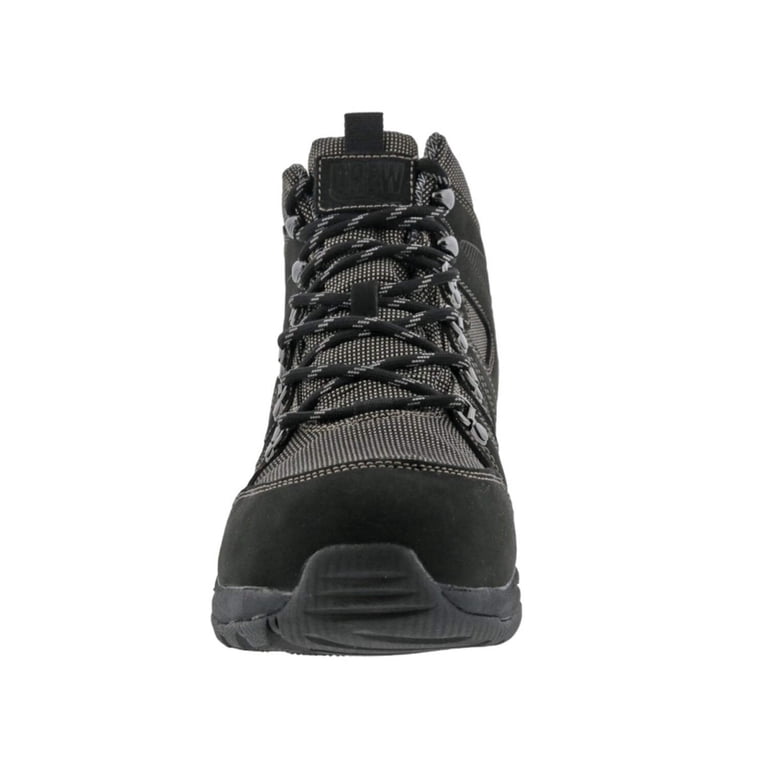 NEW DREW men\'s trek hiking boots in black nubuck Amazon.com | Drew Shoe Men main image 4