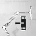 thumbnail image 4 of Soporte ajustable para tableta, para mesa de cama, rotación de 360°, para teléfono móvil y brazo., 4 of 8