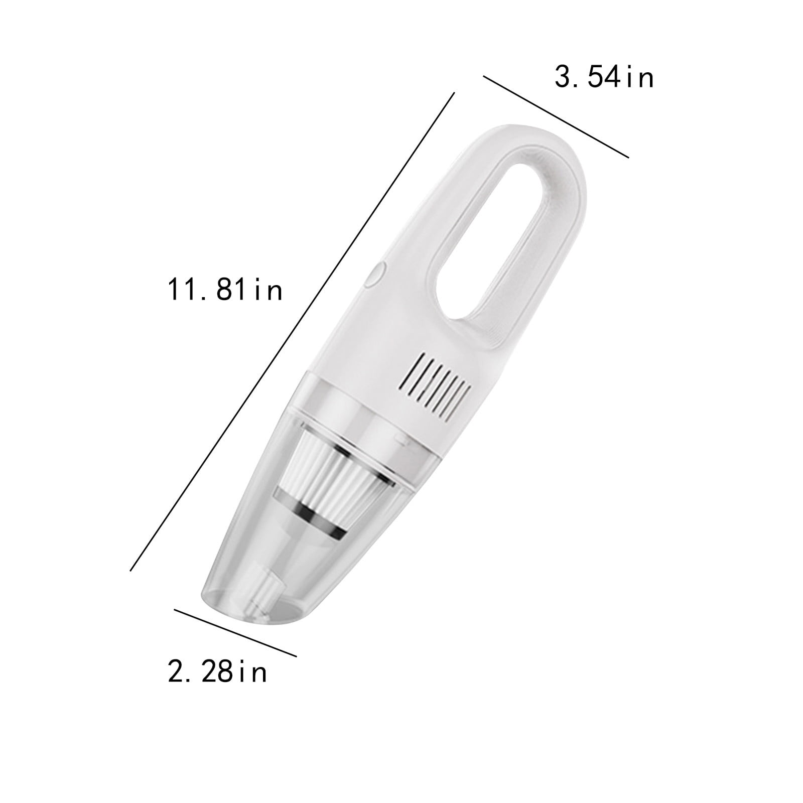 HBYJLZYG Vacuum Cleaner Handheld Vacuum Cleaner,, USB Rechargeable, Wet & Dry Vacuum Cleaner, For Car, Household Cleaning