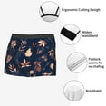 thumbnail image 6 of Bingfone Autumn Leaves With Blue Men'S Underwear - Casual Stretch Boxer Briefs-Small, 6 of 9