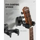 thumbnail image 4 of Soporte de pared para guitarra Donner Locking, paquete de 1 unidad para guitarra y bajo, color negro, 4 of 7