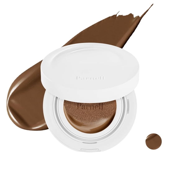 Parnell Cicamanu Serum Cushion 45N Nuez moscada 0.52 fl oz | Base de suero hidratante para calmar la difuminación de los poros y una piel de cristal radiante | Cojín coreano ligero para pieles sensibl