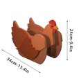 thumbnail image 3 of TopLLC Chicken Planter Pots, Cute PVC Herb Garden Flower Planter, Flat Abstract Chick Design Plant Pots Animals Plant Container Spring Decoration Chicken Flower Pot for Indoor Outdoor Garden Patio, 3 of 6