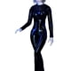 thumbnail image 2 of Ropa de muñeca Bewildely traje con cremallera de piel sintética para figuras de acción 12, 2 of 6