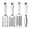 4 Pcs Set, variant on Utoimkio Stainless Steel Cheese Grater Lemon Zester with Handle,Fishs Scale Scraper Kitchen Tools for Vegetables Lemon Cheese Chocolate etc
