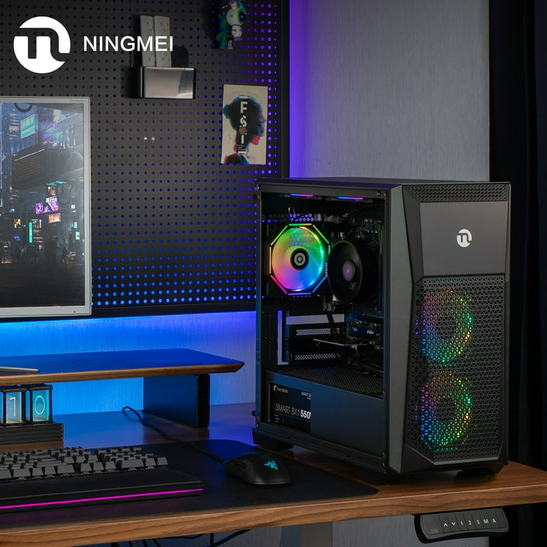 Ningmei Gaming Desktop PC, AMD Ryzen 5 5600GT, AMD Radeon Ningmei Gaming Desktop PC, AMD Ryzen 5 5600GT, AMD Radeon