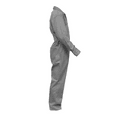 thumbnail image 4 of Classic Safety Work Coverall – 100% Cotton, 7 oz (4XL, Light Grey), 4 of 5