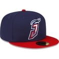 thumbnail image 3 of Men's New Era Navy Jacksonville Jumbo Shrimp Authentic Collection Alternate Logo 59FIFTY Fitted Hat, 3 of 5