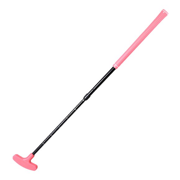 Almencla Golf Putter Retractable Golf Putting Practice Equipment Yard Mini Golf Clubs Pink