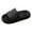 Black, variant on ibiyuan Slippers for Women Indoor Jelly Slides for Women Non Open Toe Womens Flat Sandals Soft Womens Beach Shoes for Summer Beach
