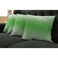 thumbnail image 5 of Ambesonne Ombre Throw Pillow Cover 4 Pack, Moss Leaf Spring Theme, 16", Green, 5 of 5