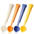 thumbnail image 1 of Paquete de 4 Coffee Scoop Clip portátil con cuchara de mango largo MEDICIÓN Bolsas de sellado Spmoons Suministros de oficina para té Milk Powder Advancent  HA011430-00, 1 of 6
