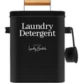 thumbnail image 1 of Modern Farmhouse Metal Laundry Pods Dispenser for Decor, Powder Compatible, Black, 1 of 6