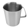 thumbnail image 4 of 304 Stainless Steel Milk Frothing Jug Coffee Milk Frothing Pitcher Milk Frother Cup with Handle 1000ML, 4 of 14