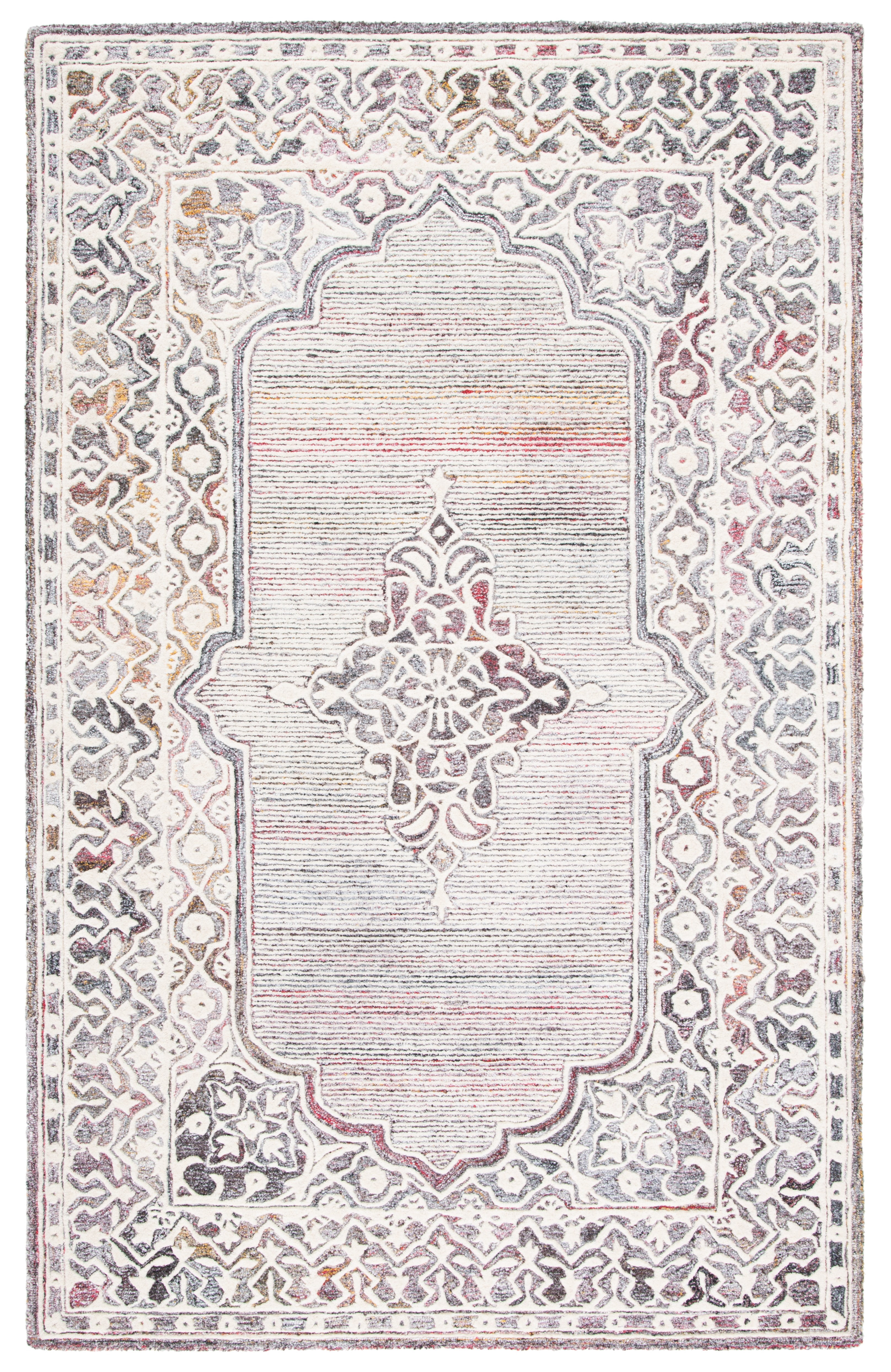 Safavieh Metro Helena Medallion Area Rug, Red/Ivory, 5' x 8'