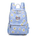 thumbnail image 3 of Daisy Printed Backpacks   Water Resistant Lightweight Bookbag For Middle School (Green), 3 of 9