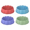 thumbnail image 1 of Cuencos para perros y gatos, cuencos de plástico adecuados para gatos, perros y animales pequeños, 4 Uds., 1 of 7
