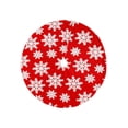 thumbnail image 4 of GUOOL 35inch Christmas Tree Skirt Xmas Tree Base Cover for Holiday Party Accessory Red, 4 of 9