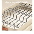 thumbnail image 4 of Organizador Rack Gabinete Deslizable MR. GADGETS Escurridor para cocina Organizador para tazones Soporte para Platos Rejilla para Almacenamiento de Platos, 4 of 8