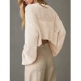 thumbnail image 3 of Sherrylily Summer Women Cropped Sweaters Kimonos Boho Lightweight Open Front Knit Cardigan, 3 of 7