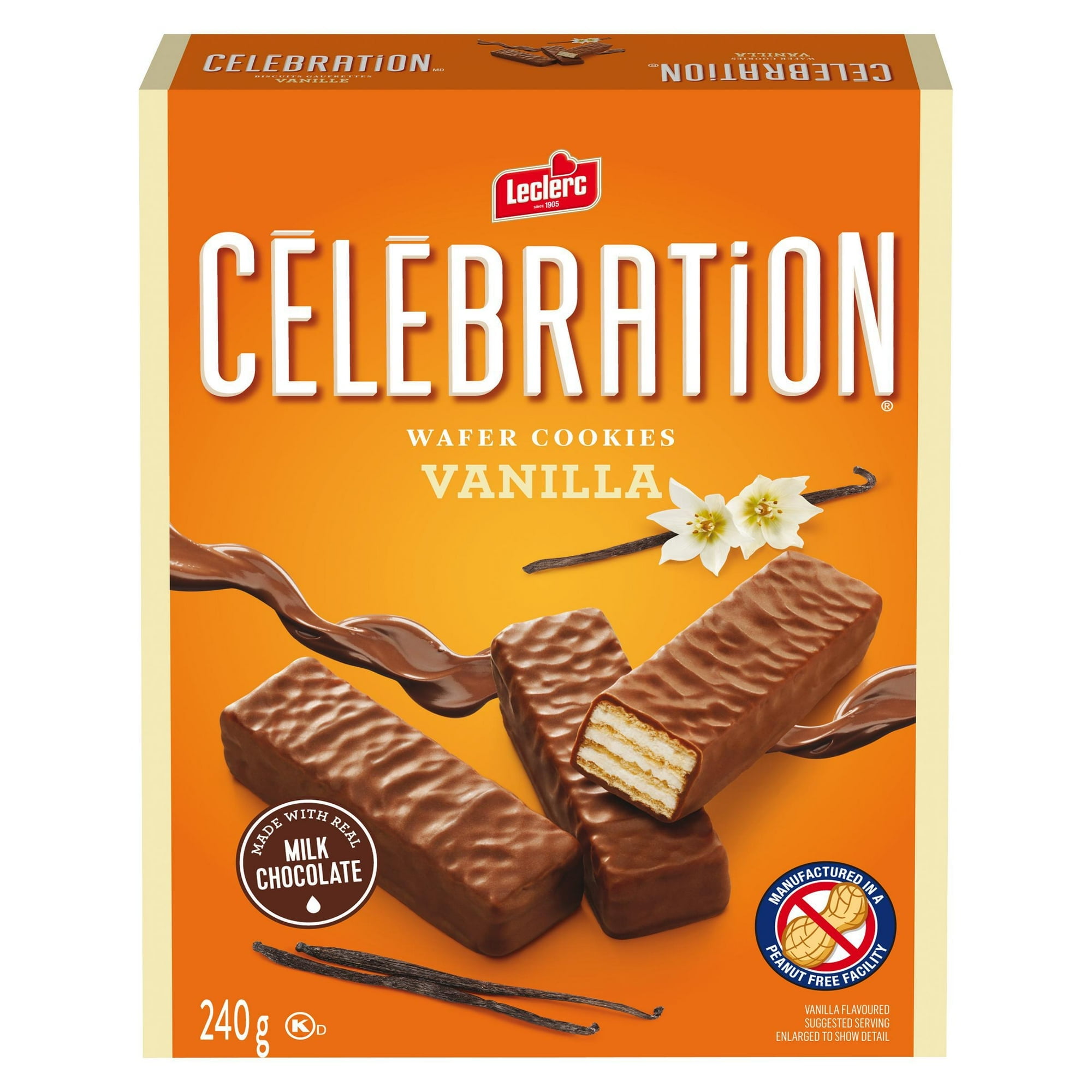 Celebration Leclerc Vanilla Wafer Cookies