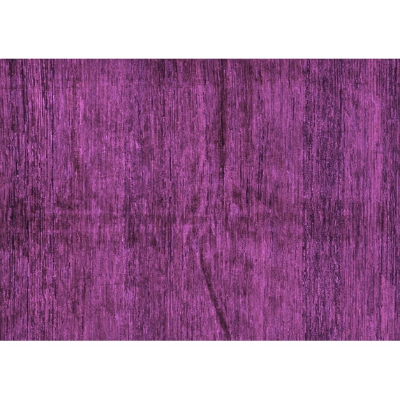 Ahgly Company Indoor Rectangle Oriental Purple Modern Area Rugs, 8' x 10'