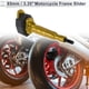 thumbnail image 2 of Protector de guardabarros de rueda de aleación de aluminio de 10mm, slider de marco de motocicleta, 85mm, 195mm, tornillo, tono dorado, 1 juego, 2 of 7