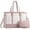 Sakura Pink, variant on Lovevook Tote Work Bag for Women, Canvas Tote Laptop Bag 15.6" Fashion Large Handbag with Clutch Purse Daily for Office College Teacher Travel