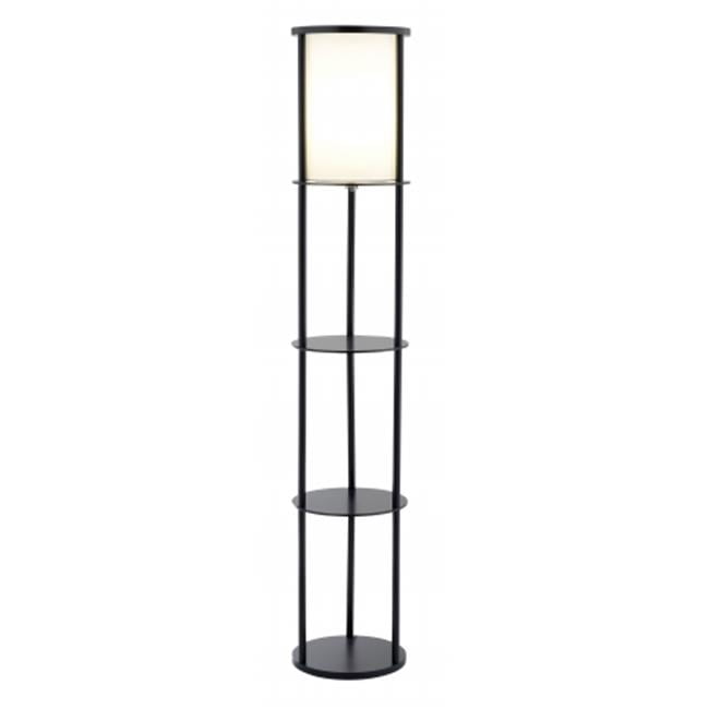 Adesso Furniture 3117 01 Stewart Shelf Floor Lamp