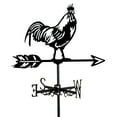 thumbnail image 3 of Veleta de gallo, veleta de Metal para animales, accesorios de decoración de techo, indicador de dirección del viento para granja, 3 of 8