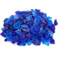 thumbnail image 4 of Cobalt & Blue  Purpose Premium & Fire Glass Rock 2-Pound 1/4"-1/2" inch - for Use in Fire Features, Aquariums, Apothecary, Jars, Vase, Potted Plants, Fire Bowls, Etc. (Eastern Sea), 4 of 4