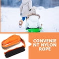 thumbnail image 4 of OULII 2Pcs Orange Nylon Deer Dragging Rope Heavy Duty Sturdy Outdoor Hunting Strap with Reflective Safety, 4 of 6