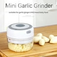 thumbnail image 3 of Yeacher Mini Garlic Grinder Electric Garlic Chopper Cordless Food Fruit Vegetable Blender Kitchen Gadgets 250ML USB Rechargeable, 3 of 8