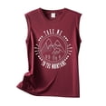 thumbnail image 6 of Tank Tops For Women Casual Sunrise Print Tank Hiking Mountain Sleeveless Shirt Tees Vest Tops Camisole Tops For Women, 6 of 6