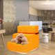 thumbnail image 1 of Escalera Portátil para Perros Fernando Antideslizante Desmontable Naranja, 1 of 8