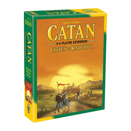 Catan: Cities & Knights 5-6 Player Extension Strategy Board (Best City Building Game App)
