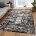 thumbnail image 3 of 7â€™ x 10â€™ Gray Modern Abstract Area Rug, 3 of 3